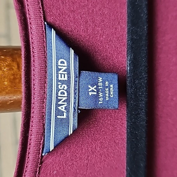 Lands End Dress 1X 16/18 Worn One - Picture 4 of 11